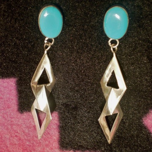 Dangle Earrings - Turquoise | DebSoChic